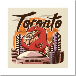 Terrorizing Toronto Basketball Posters and Art
